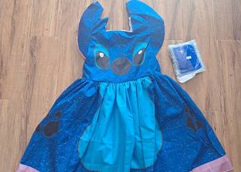 Nowy strój dla dziewczynki Stitcha na wzrost 140n długość sukienki 80 cm