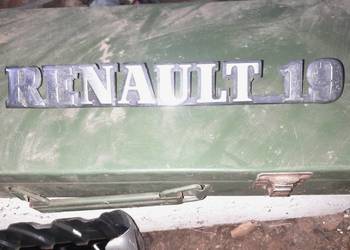 Renault 19 znaczek emblemat napis