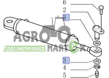 5100730, K5100730, 85100730 PODKŁADKA PŁYTKA DYSTANSOWA CNH