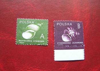 Polska 1990 MNH Mi. 3273/74 Fauna Ślimaki Muszle  a