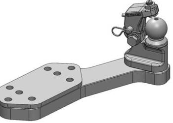 Zestaw zaczepowy K50® prawy z urządzeniem przytrzymującym 40-45 mm 0052202…