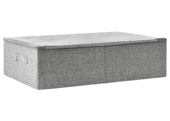 vidaXL Pojemnik, tkanina, 70x40x18 cm, szary(SKU:332905(