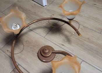 Lampa sufitowa potrójna stan bardzo dobry