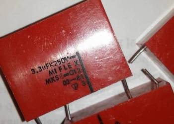 Kondensator zwrotnicy 3,3uF/250V MKSE for audio