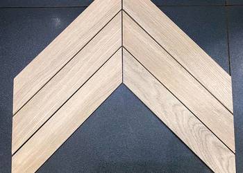Płytki JODŁA FRANCUSKA drewnopodobna CHEVRON 64x9