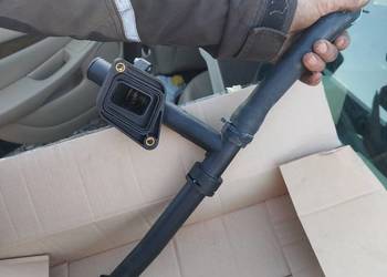 Trójnik układu chłodzenia Jaguar X-Type z Termostatem