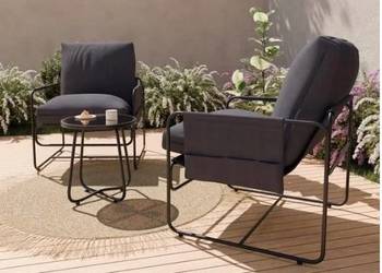 ZESTAW OGRODOWY 2 FOTELE + STOLIK - SUPER CENA!