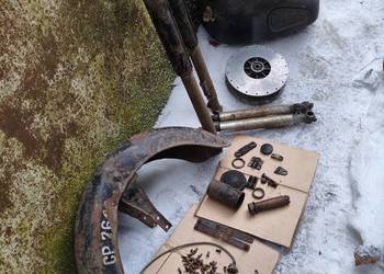 Pannonia przód zawieszenie zbiornik błotnik piasta bak