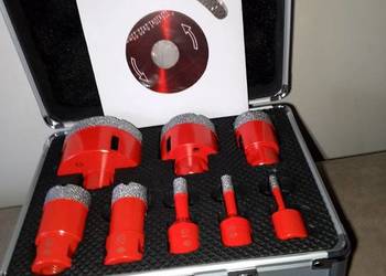 Otwornice, koronki diamentowe