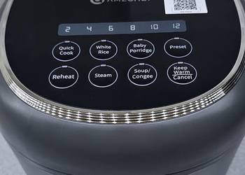 Ryżowar Garnek Do Gotowania Ryżu Czarny 2L Multi Cooker, gotowanie na parze