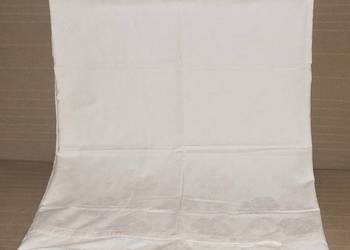 Poszewka bawełniana, żakardowa, tłoczony wzór roślinny 70x86 cm, RETRO PRL