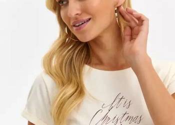 t-shirt z nadrukiem Top Secret