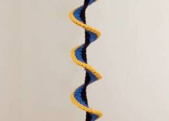 Wiatraczek, Wind spinner, zawieszka na szydełku
