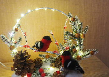 nastrojowa ozdoba świąteczna ręcznie robiona (handmade)