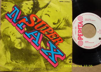 SUPERMAX--WORLD OF TODAY 'Singiel winyl.
