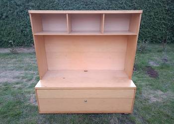 Komoda Witryna Szafka RTV IKEA Bonde z nadstawką 140x60cm Wys. 150cm
