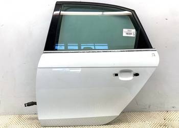 DRZWI LEWY TYŁ AUDI A4 B8 Sedan/Limuzyna 07-15 BIAŁY