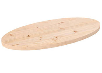 Blat stołu 80x40x25 cm lite drewno sosnowe owalny WM-824320