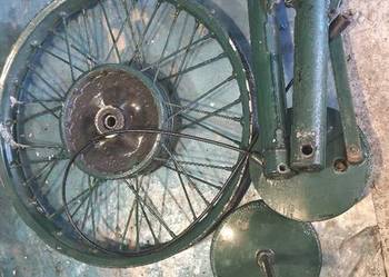 Koło przód golenie oś hamulec bęben MZ ETZ 125 150 250