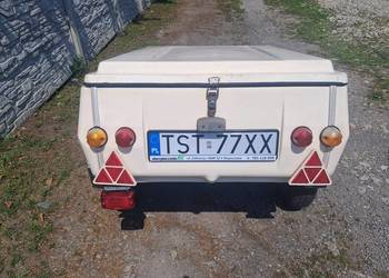 Przyczepka PRL Niewiadów N250 1988r
