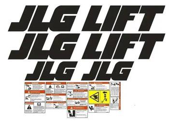 Naklejki naklejka oklejenie - JLG LIFT Zamiennik