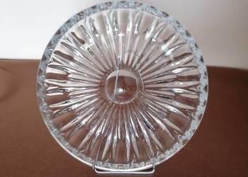 Talerz półmisek szklany Huta Zawiercie średnica 25cm