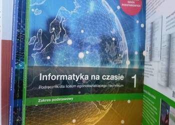 Informatyka na czasie 1 książki Gdańsk Gdynia Sopot Podręcznik trójmiasto