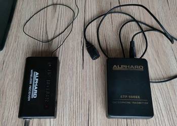 Mikrofon bezprzewodowy alphard zestaw krawatowy