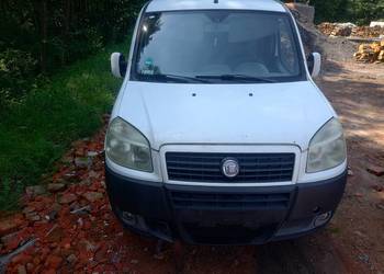 Kompletny Przód Fiat Doblo 05-09 Lift kod lakieru 249Maska zderzak lampy,