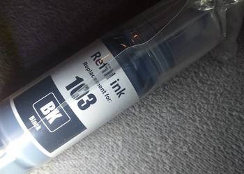 Tusz drukarki Epson 103 black Ecotank L3251 L3250 L3151 L3260 L3256 Czarny