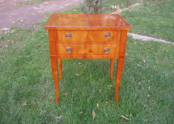 Stolik z szufladkami - Biedermeier.!
