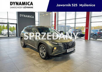 Hyundai Tucson 1.6T-GDI 150KM M6 2021 r., salon PL, serwisowany, przebieg …