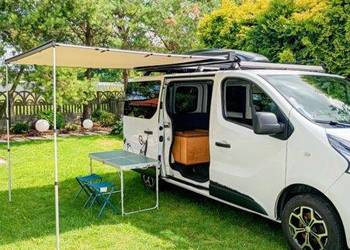 Renault Trafic 9 osób oraz kampervan kamper