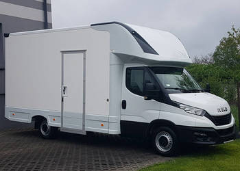 Iveco Daily KONTENER NISKOPODŁOGOWY 4,44x2,23x2,42 SKLEP BAR FOODTRUCK KAM…