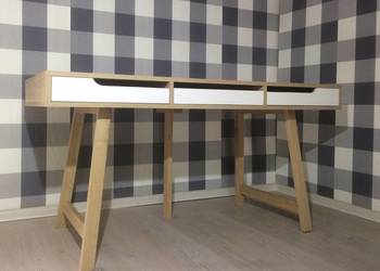 Biurko w stylu skandynawskim 150 cm dąb sonoma NEW INTERIOR