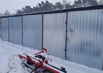 Garaże blaszane 3+4+3