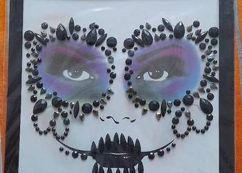 Kryształki ozdobne samoprzylepne halloween