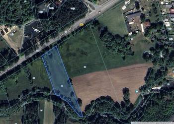 Działka w Kolumnie, Łask - 0,73 ha, przy rzece