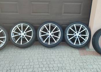 Letnie 5 kół + 6 opona - Tora 18"/8.0" /Toyo T1R 225/40