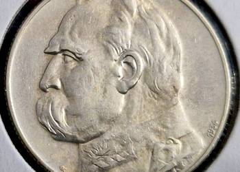 Komplet 5 zł i 10 żł orzeł strzelecki Józef Piłsudski-stany