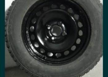 KOMPLET OPON NA STALÓWKACH 15 X 195 X 65 BIEŻNIKOWANE 4 x 100 astra H golf4