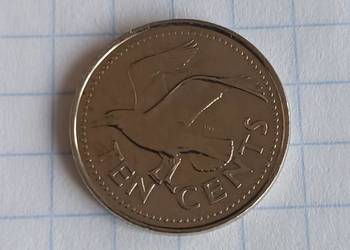 10 CENTÓW ( TEN CENTS ) 2004 ROK - BARBADOS
