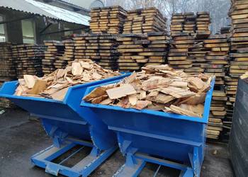 Tani opał dębowy, drewno opałowe - dąb wywrotka 6mp prosto z tartaku