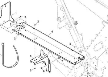 John Deere 960 - Rama DC219053 (System owijania)