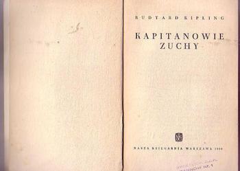 (3282) KAPITANOWIE ZUCHY – RUDYARD KIPLING