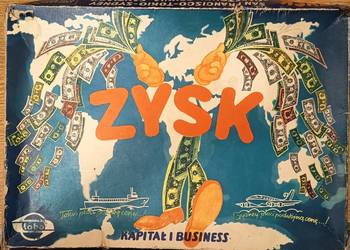 stara gra planszowa ZYSK Kapitał i Business, Labo - ci od Eurobusiness