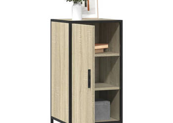 Szafka dąb sonoma 355x35x76 cm materiał drewnopochodny WM-848940