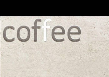 Dekor Gris Coffee 25 x 36, Domino, Tubądzin, płytki, kafelki