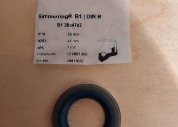 Simmering freudenberg B1    28x47x7