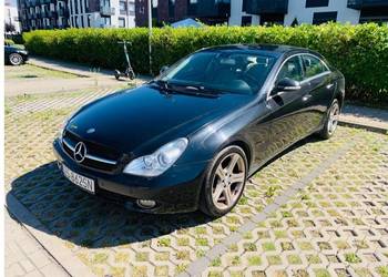 Mercedes CLS 320 czarny beżowe skóry cdi automat